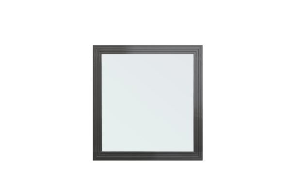 Espejo Modrest Splendor - Espejo de listones gris
  de alto brillo – Envíos a todo México | FurnitureMX