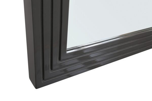 Espejo Modrest Splendor - Espejo de listones gris
  de alto brillo – Envíos a todo México | FurnitureMX