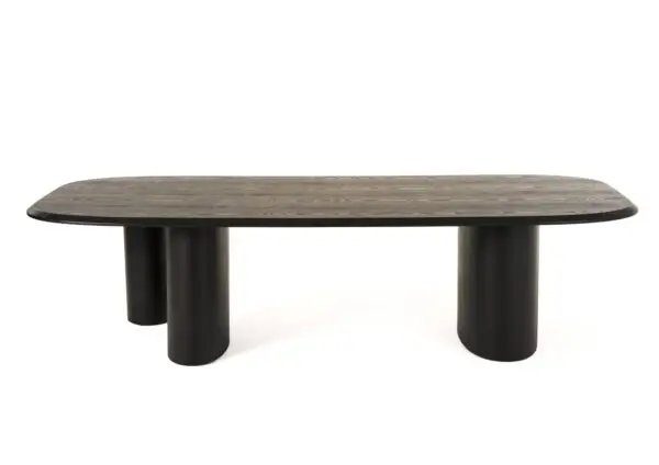 Mesa de comedor Modrest Summit - Mesa de comedor
moderna de fresno negro de 118" – Envíos a todo México | FurnitureMX