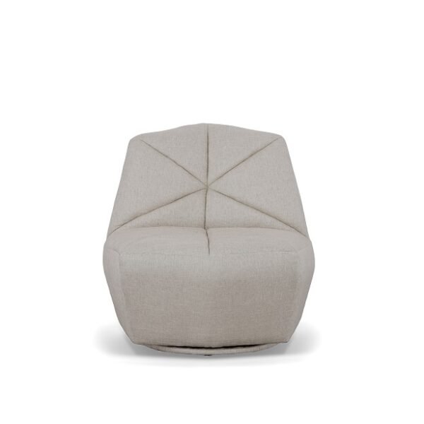 Mueble Divani Casa Tomlin - Silla decorativa
  contemporánea de tela tejida gris – Envíos a todo México | FurnitureMX