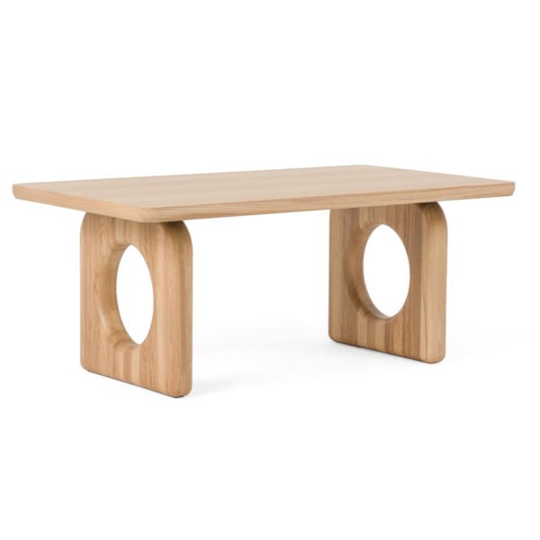 Mueble Modrest Washington - Mesa de centro moderna
  de roble natural – Envíos a todo México | FurnitureMX