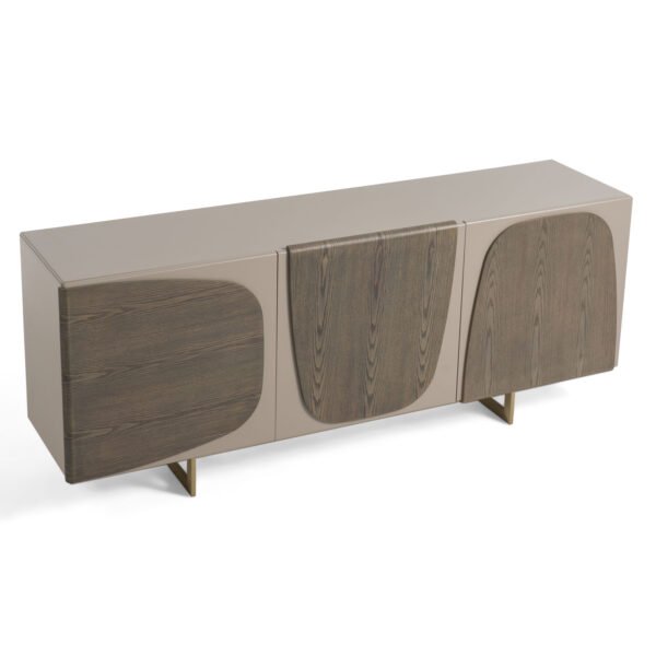 Mueble Modrest Wynetta - Buffet moderno de fresno
  gris – Envíos a todo México | FurnitureMX